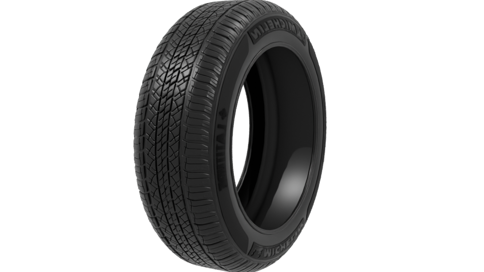 Realistic Tire Model 3D - Professional 3D Model Render 3
