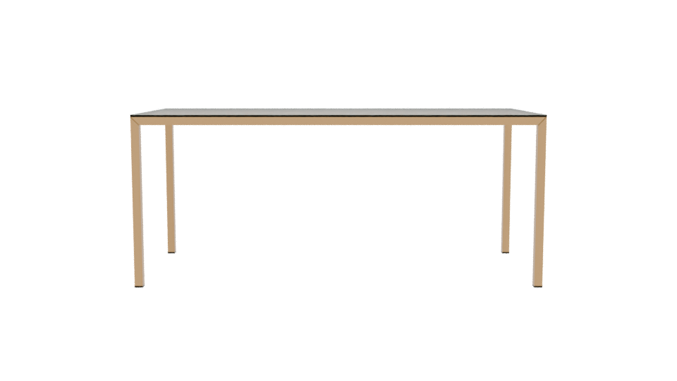 Stylish Glass-Top Dining Table 3D Model - Professional 3D Model Render 11