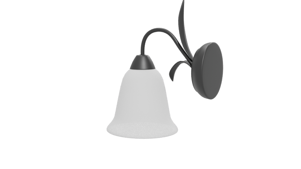 Contemporary Wall-Mounted Lamp 3D Model - Professional 3D Model Render 12