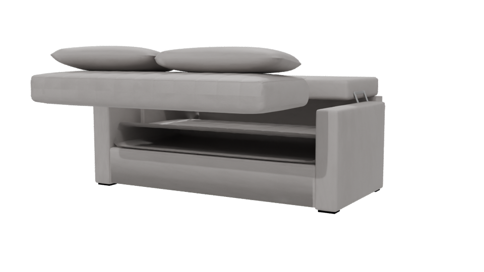 Stylish Modern Sofa Bed 3D - Professional 3D Model Render 6