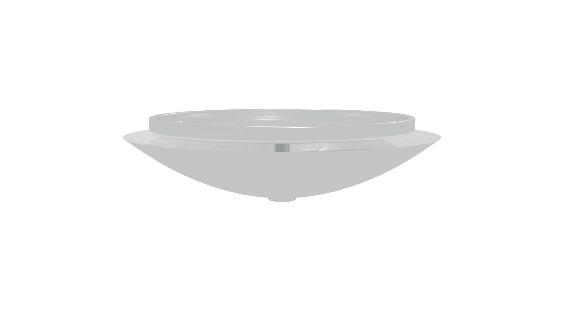 Stylish Round Metal Tray 3D - Professional 3D Model Render 12