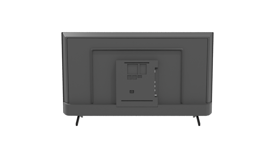 Sleek Flat Screen TV Model - Professional 3D Model Render 5