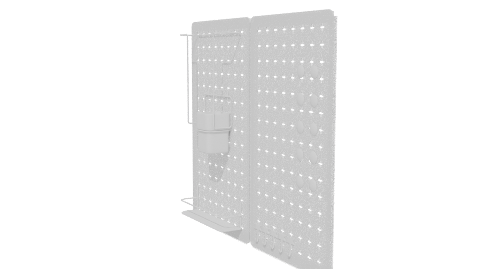 Stylized Low-Poly Door Model - Professional 3D Model Render 13