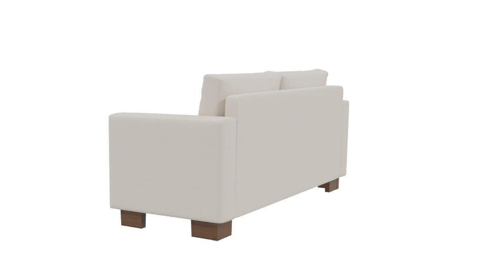 Contemporary Minimalist Sofa 3D Model - Professional 3D Model Render 3