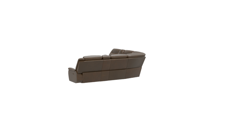 Luxurious Modern Sectional Sofa 3D - Professional 3D Model Render 13