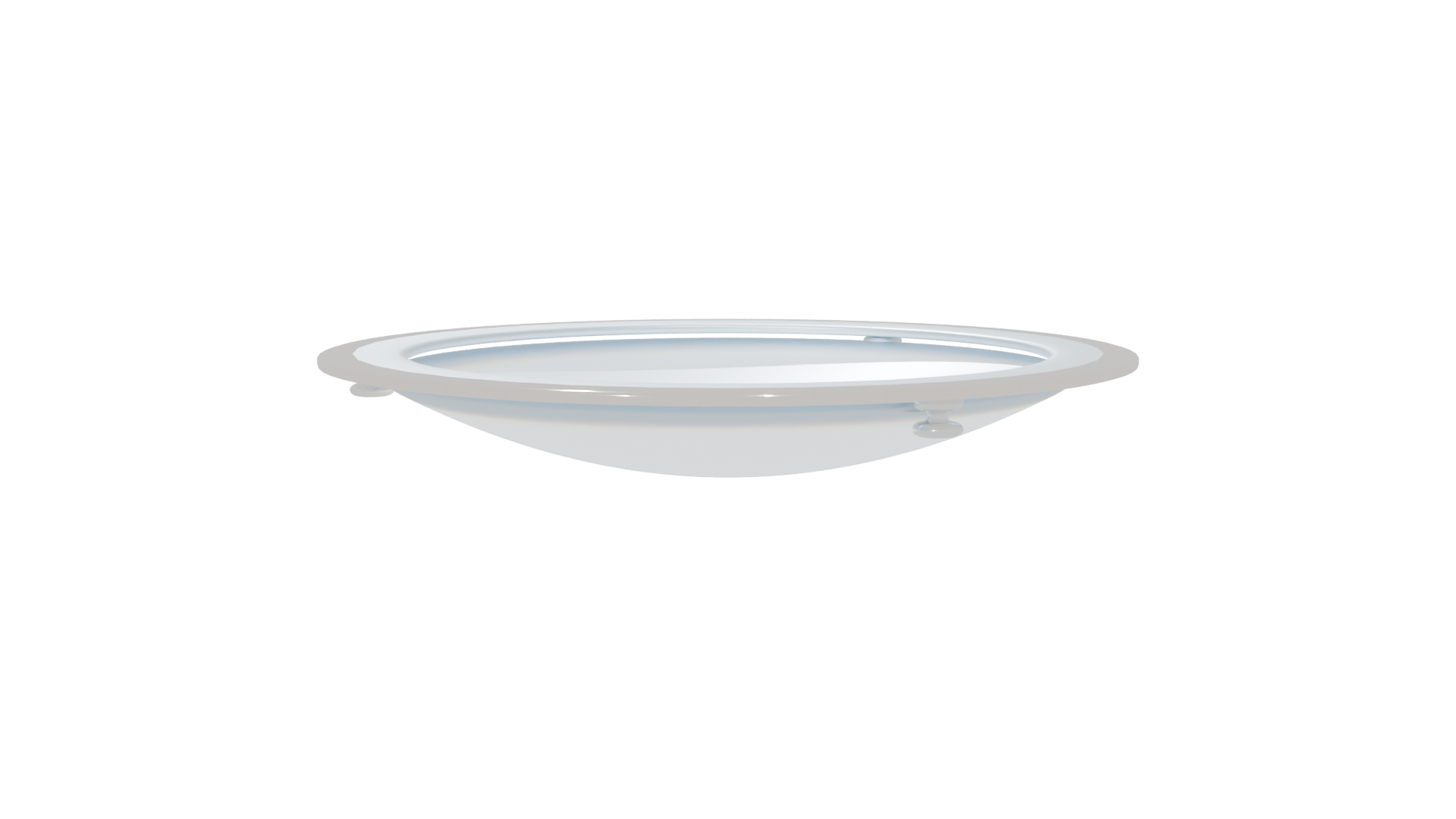 LED Ceiling Light Fixture 3D - Professional 3D Model Render 6