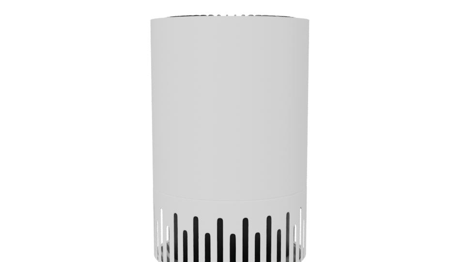 Compact Air Purifier 3D Model - Professional 3D Model Render 6