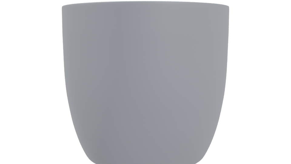 Stylish Decorative Planter Model - Professional 3D Model Render 4