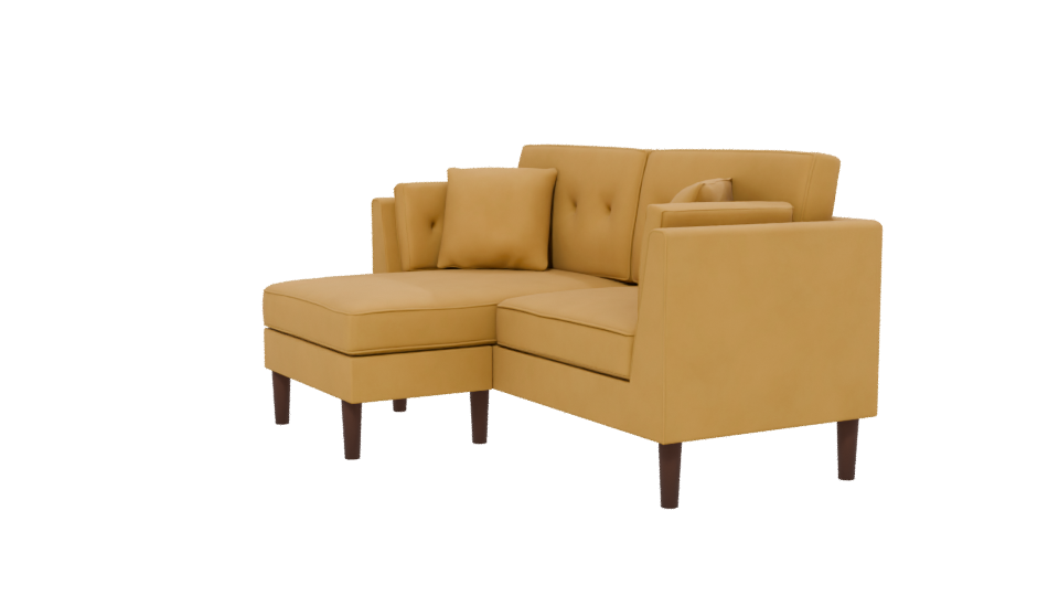 Stylish Corner Sofa 3D Model - Professional 3D Model Render 13