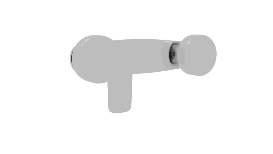 Modern Shower Faucet 3D Model - Professional 3D Model Render 4