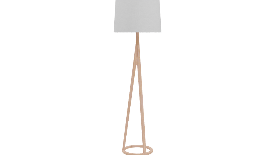 Stylish Minimalist Floor Lamp 3D - Professional 3D Model Render 4