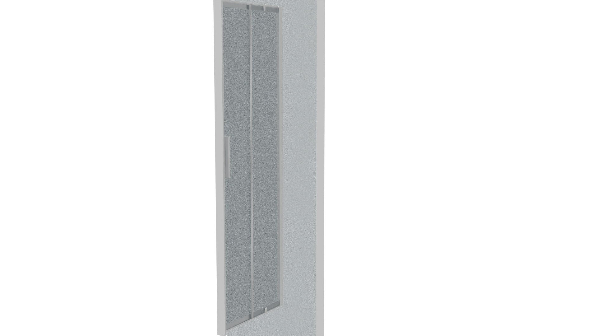 Stylish Glass Shower Door 3D - Professional 3D Model Render 15