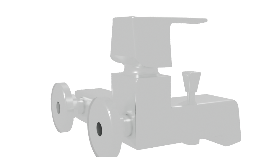 Modern Shower Tub Faucet 3D - Professional 3D Model Render 7