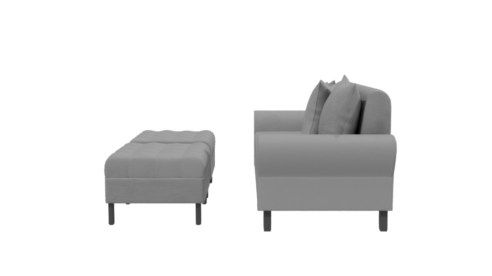 Sofa Lua Modern 3D Model - Professional 3D Model Render 2