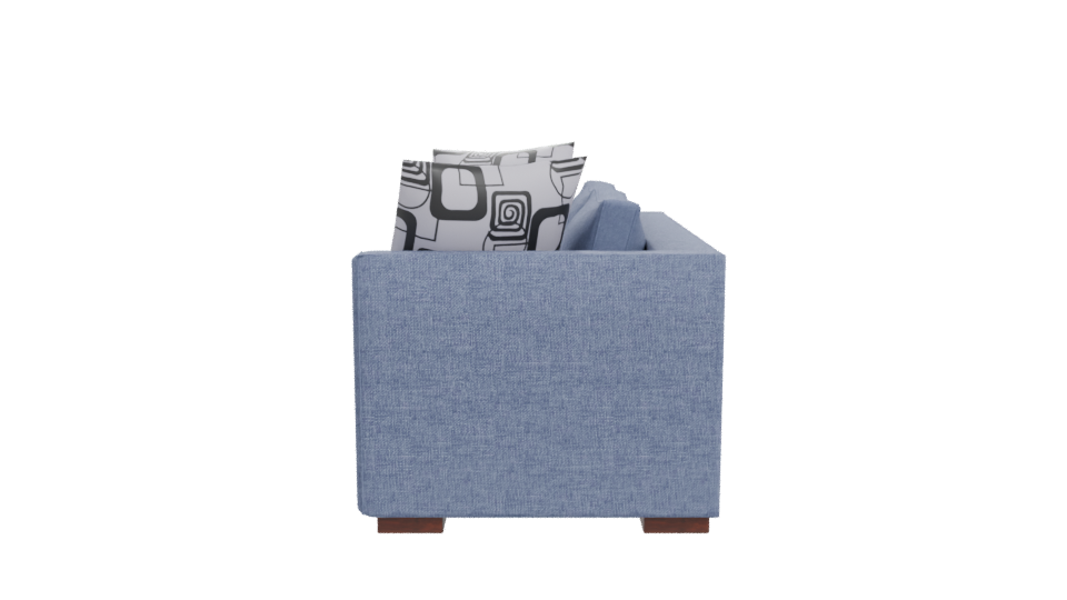 Stylish Fabric Sofa Model 3D - Professional 3D Model Render 11