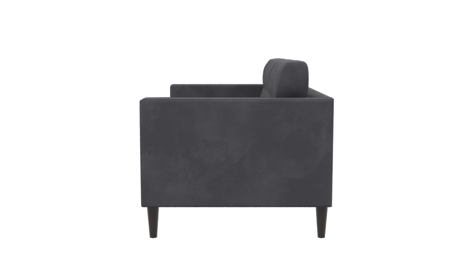 Stylish Fabric Sofa 3D Model - Professional 3D Model Render 2