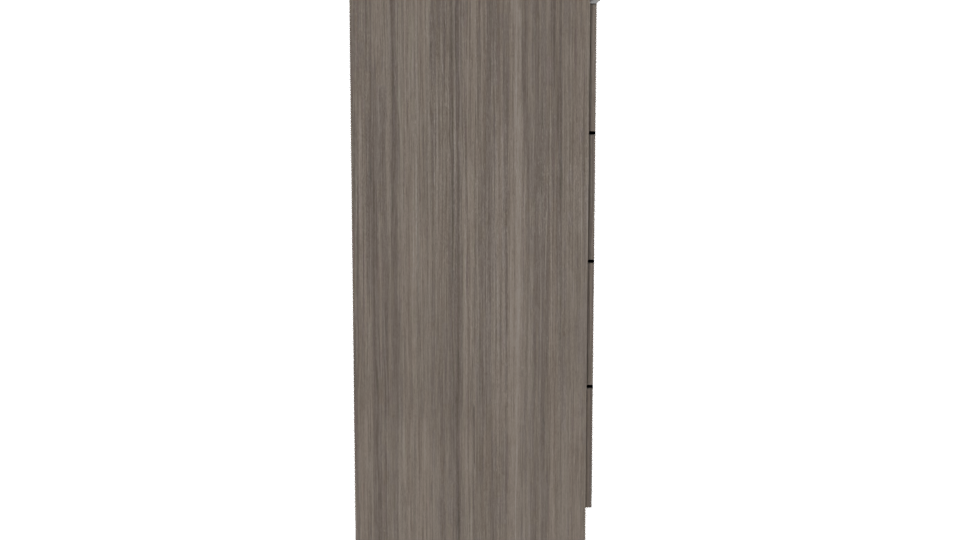 Modern 4 Drawer Chest 3D Model - Professional 3D Model Render 8