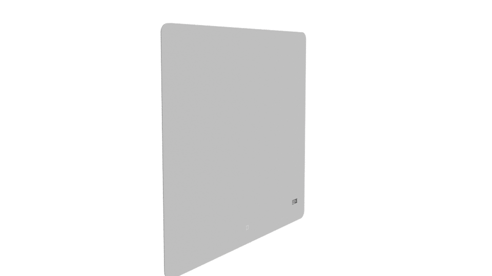 Sleek Metallic Surface 3D Model - Professional 3D Model Render 9