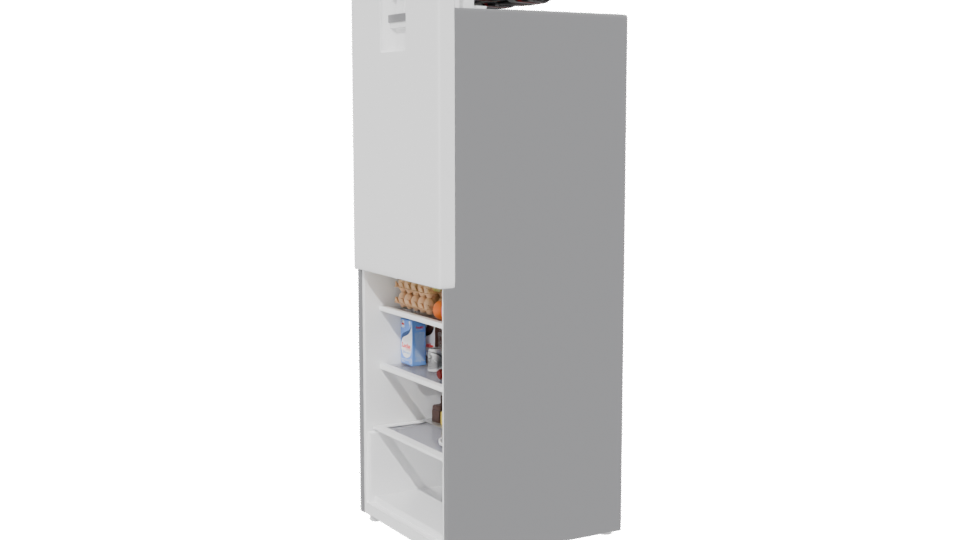 SAMSUNG Refrigerator 3D Model - Professional 3D Model Render 13