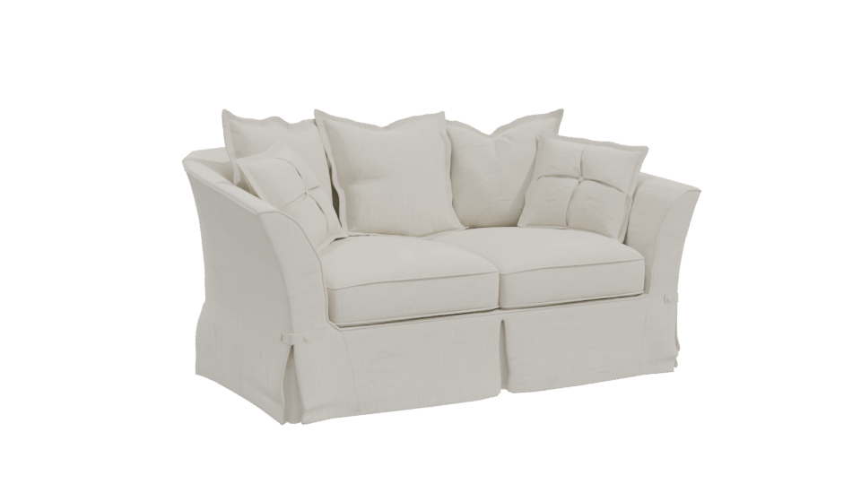 Elegant Fabric Sofa 3D Model - Professional 3D Model Render 10