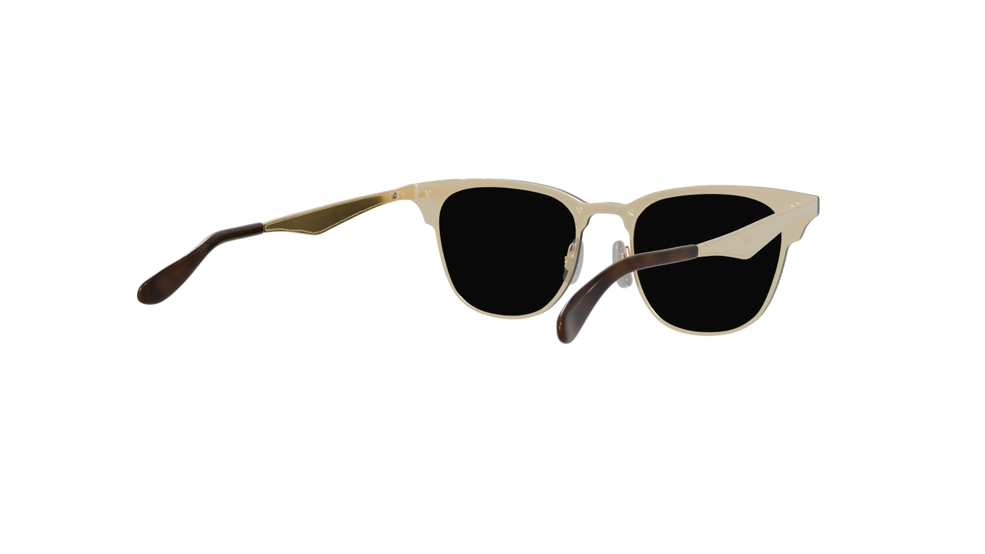 Stylish Vintage Sunglasses 3D - Professional 3D Model Render 6