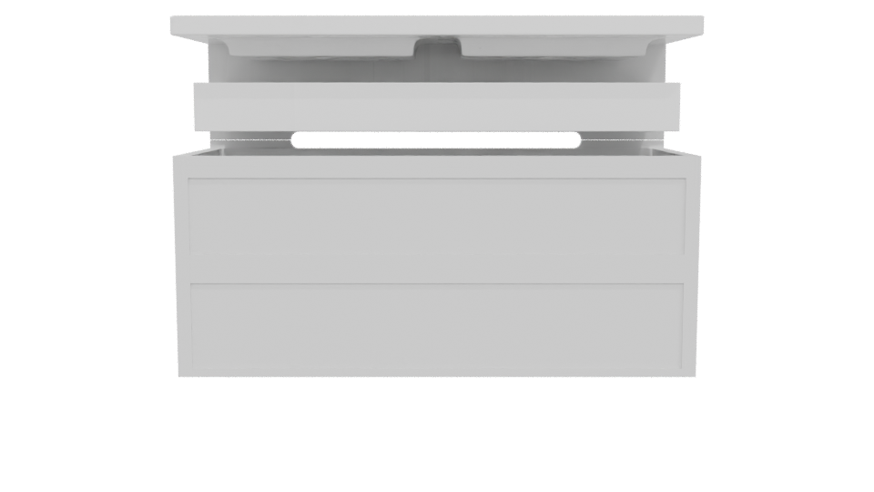 Elegant Modern Bathtub 3D Model - Professional 3D Model Render 5