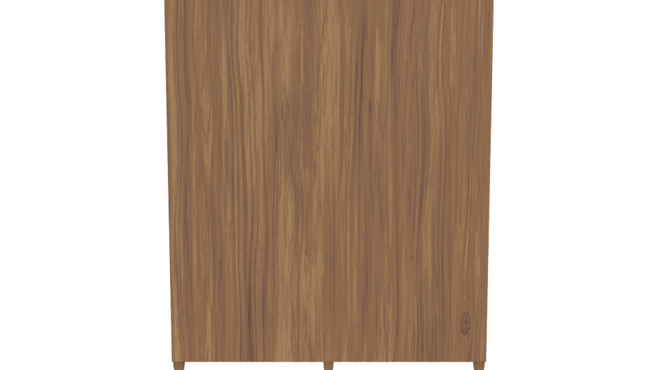 Modern 6-Door Wardrobe 3D Model - Professional 3D Model Render 5