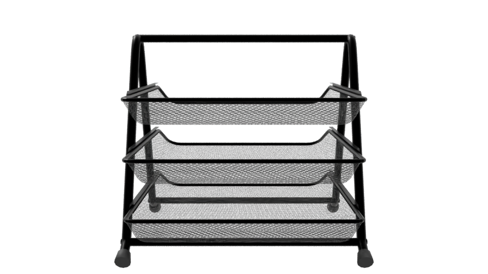 Stylish Desktop Organizer 3D Model - Professional 3D Model Render 5