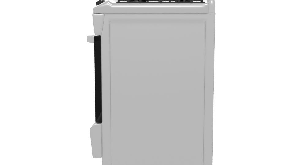 Stylish Modern Refrigerator 3D - Professional 3D Model Render 5