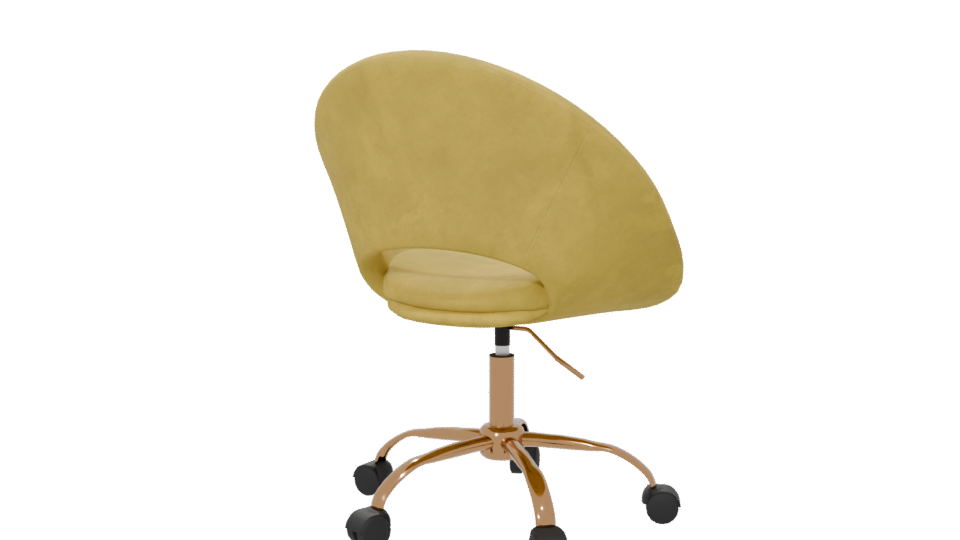 Stylish Modern Office Chair 3D - Professional 3D Model Render 6