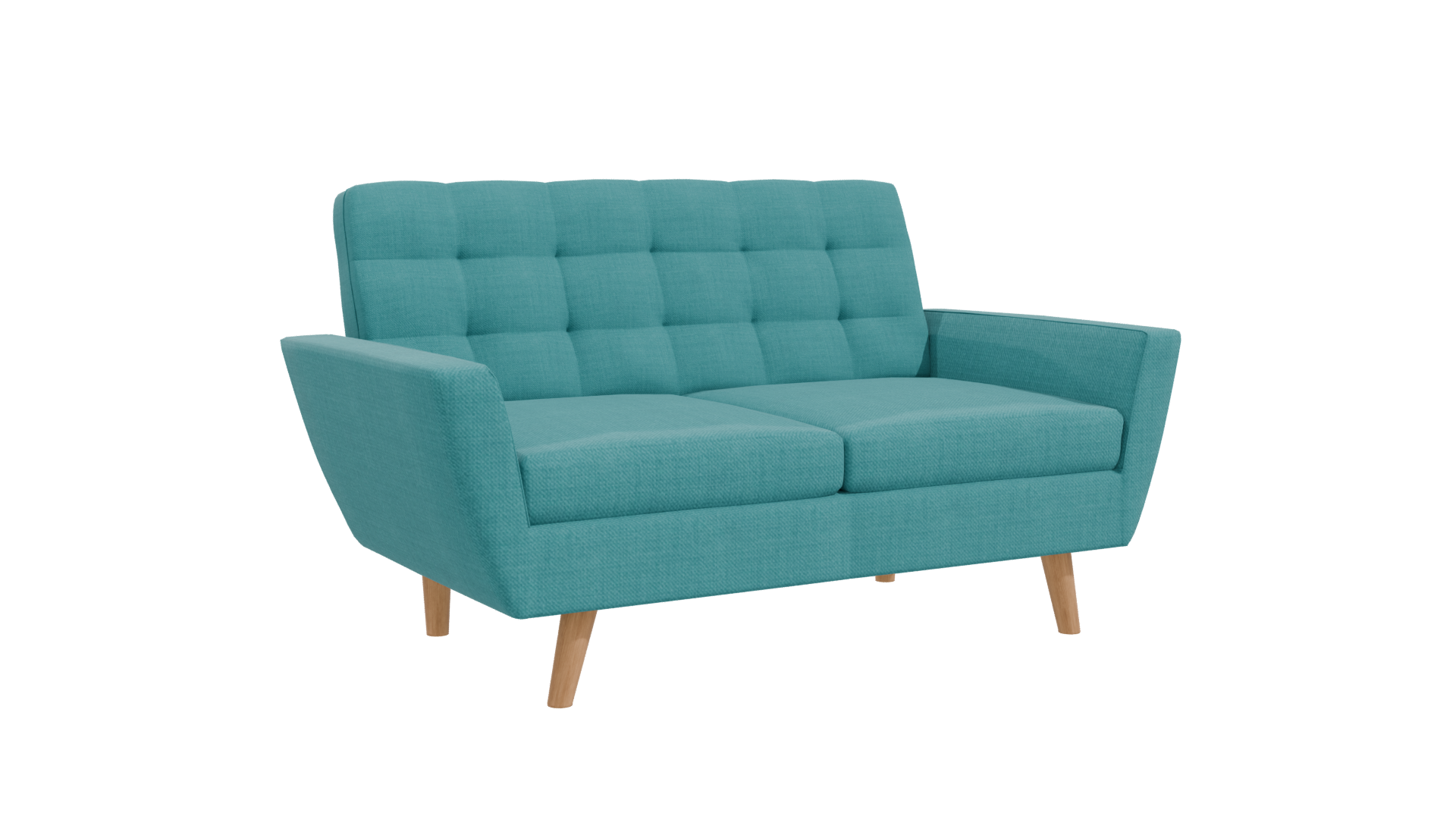 Stylish Modern Loveseat Model - Professional 3D Model Render 10
