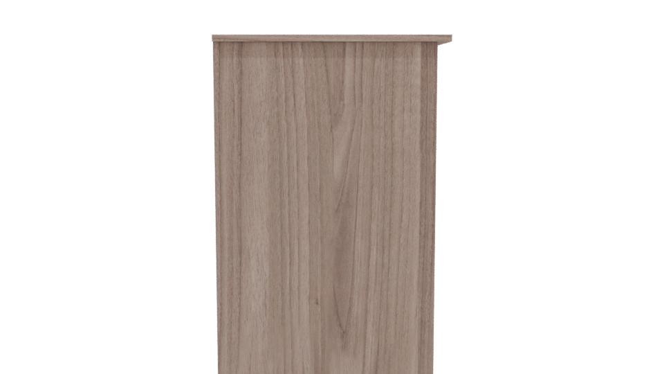 Stylish Minimalist Wooden Desk 3D - Professional 3D Model Render 8