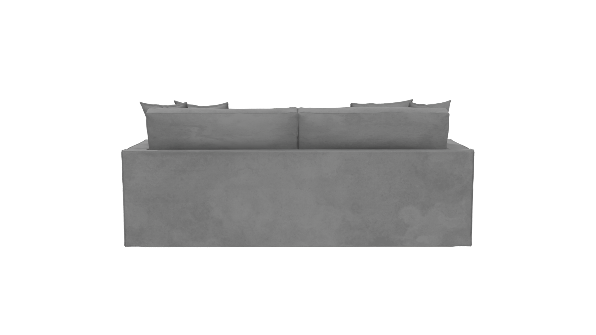 Stylish Modern Fabric Sofa 3D Model - Professional 3D Model Render 5