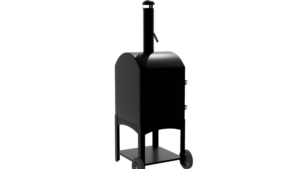 Charcoal Grill 3D Model - Professional 3D Model Render 7