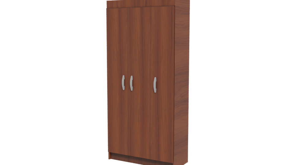 Pasco Cherry Wood Closet 3D - Professional 3D Model Render 12