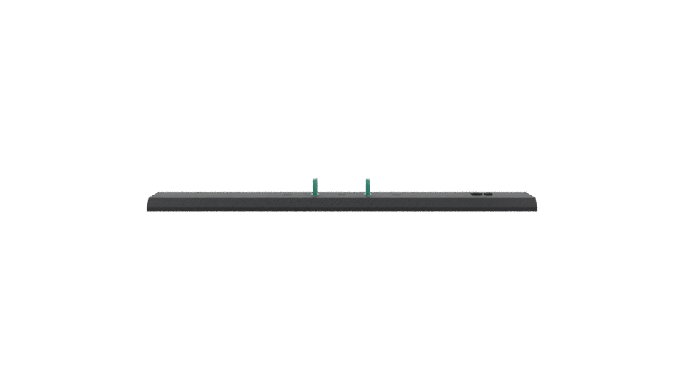 Minimalist Black Display Shelf Model - Professional 3D Model Render 11