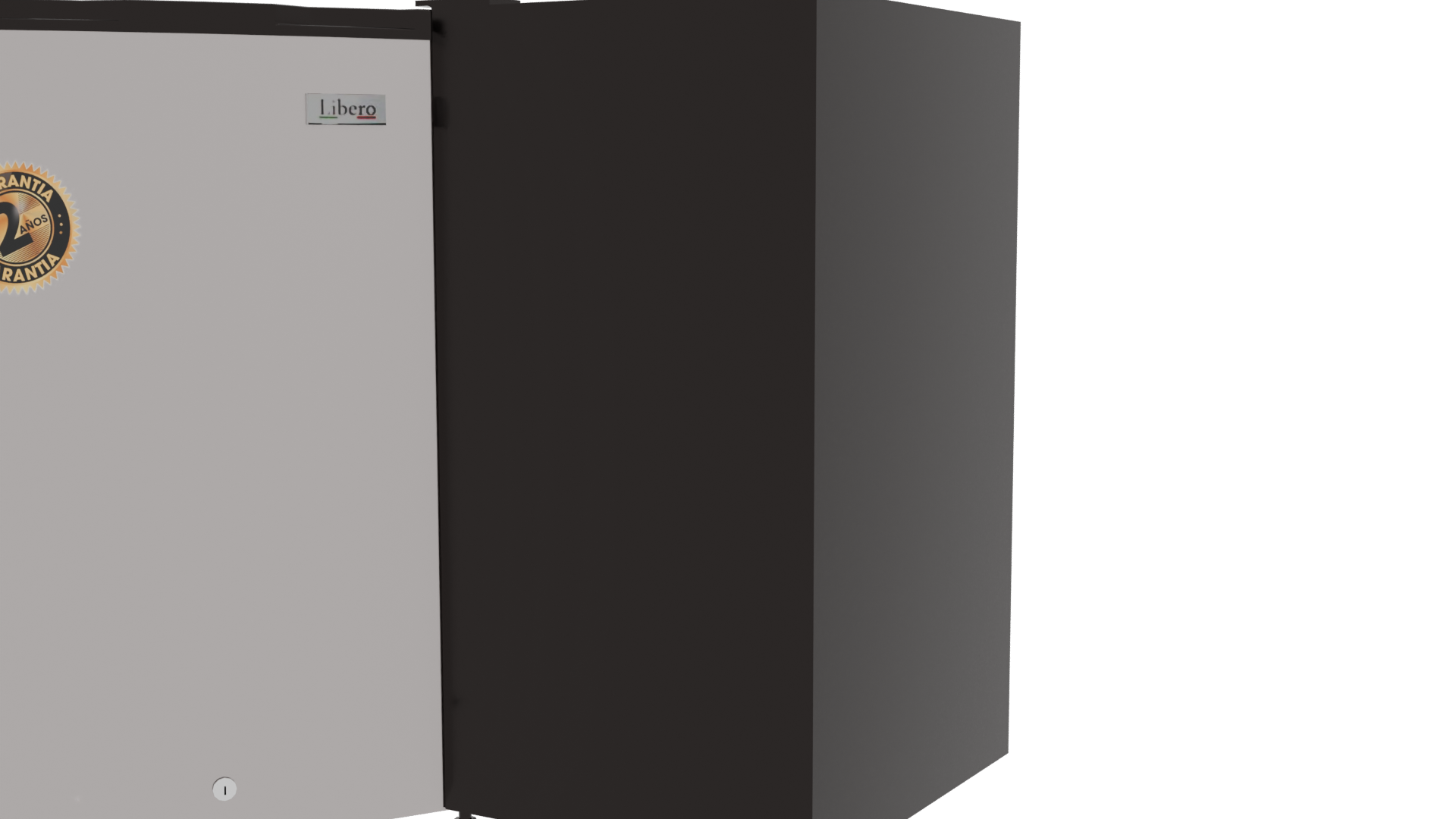 Classic Refrigerator 3D Model - Professional 3D Model Render 3