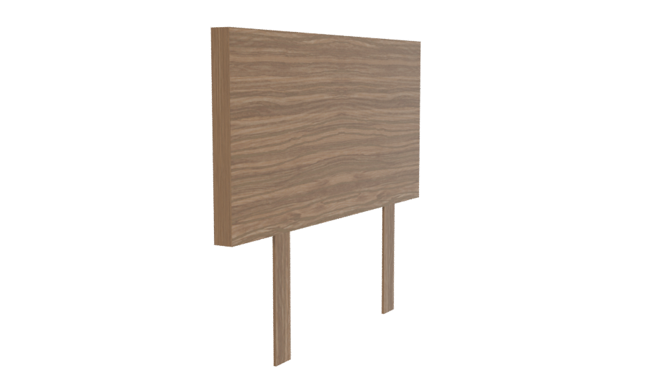 Cabecera Andalucia King Size 3D - Professional 3D Model Render 3