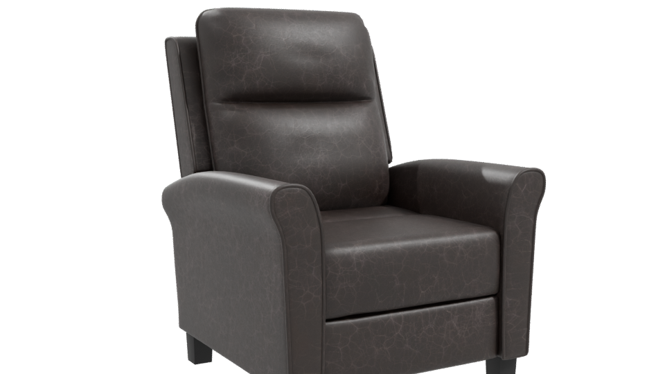 Stylish Recliner Chair Model 3D - Professional 3D Model Render 10