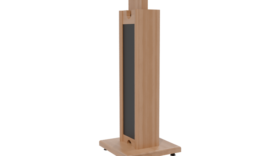Contemporary Display Stand Model - Professional 3D Model Render 13
