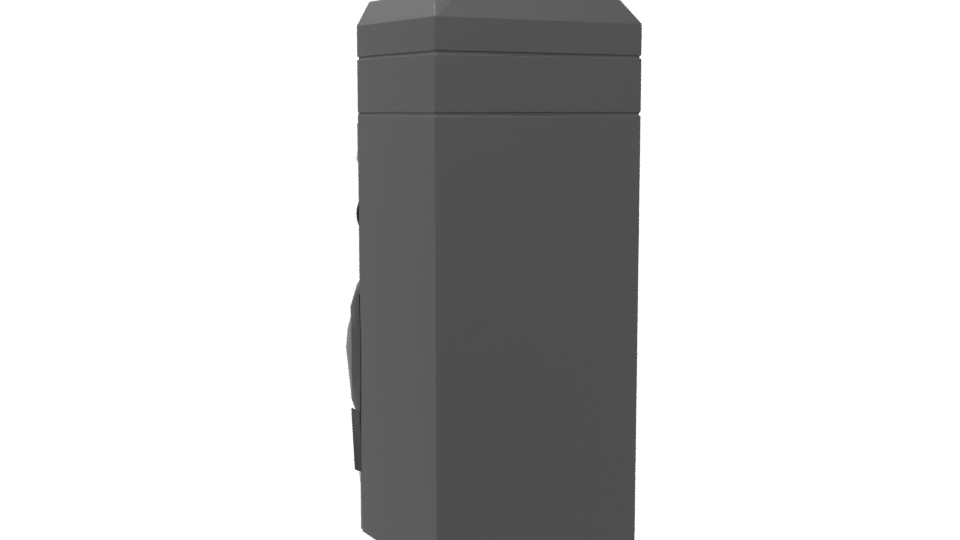 Stylized Bluetooth Speaker Model - Professional 3D Model Render 4