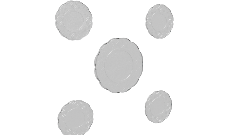 Stylized Decorative Orb Collection - Professional 3D Model Render 4