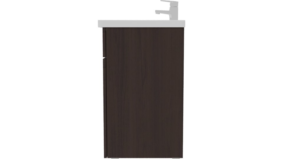 Contemporary Bathroom Vanity Unit 3D - Professional 3D Model Render 2