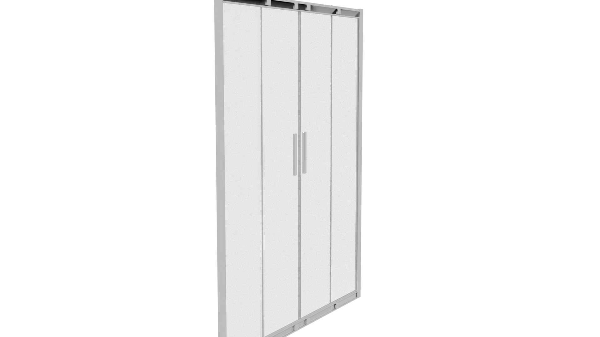 Sliding Glass Door 3D Model - Professional 3D Model Render 3