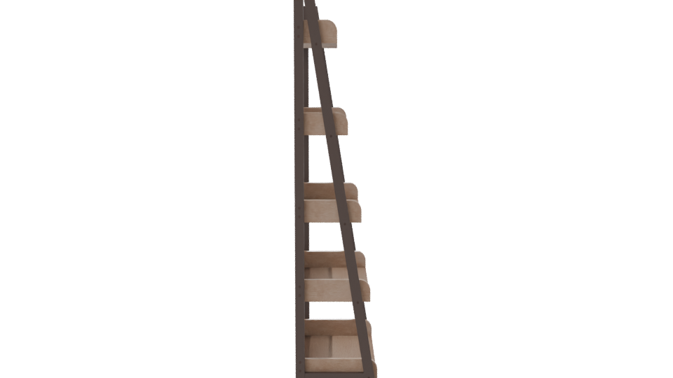 Librero Andes Beige 3D Model - Professional 3D Model Render 8