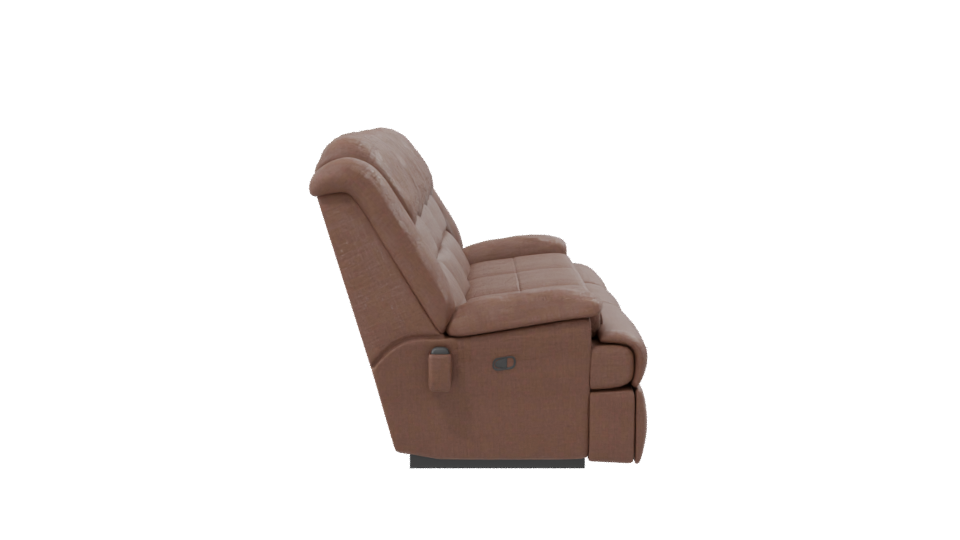 Cozy Reclining Sofa 3D Model - Professional 3D Model Render 8