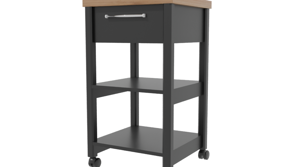 Isla Americana Miami Negra 3D Model - Professional 3D Model Render 3