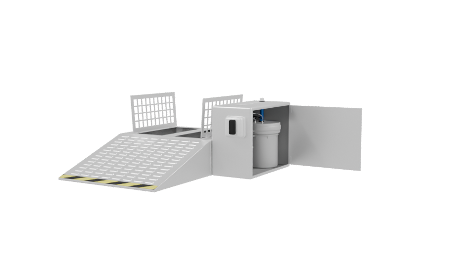 Stainless Steel Sterijob 2.0 Model - Professional 3D Model Render 3