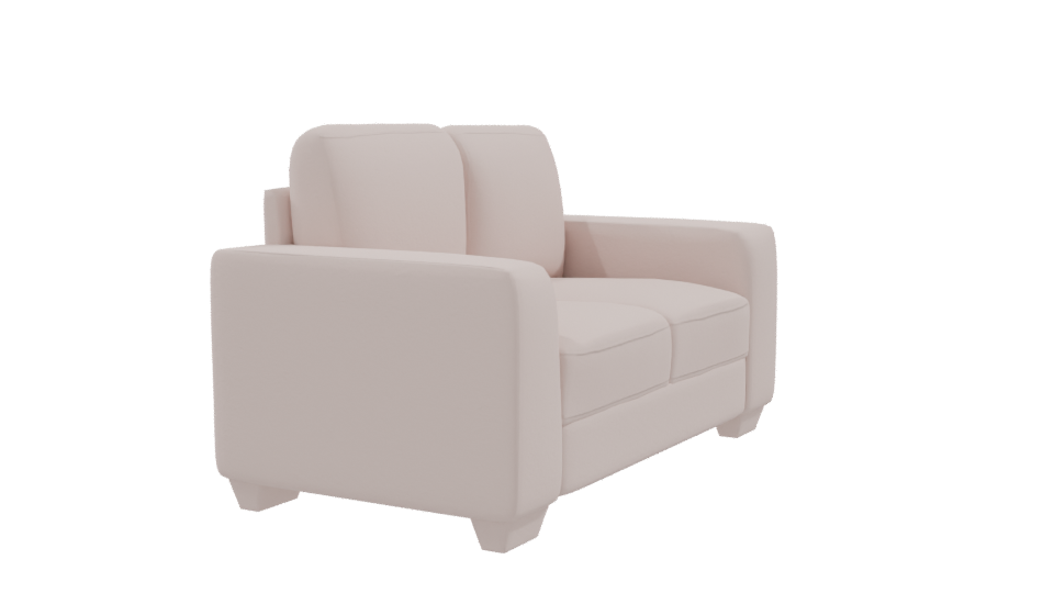 Elegant Minimalist Sofa 3D Model - Professional 3D Model Render 9