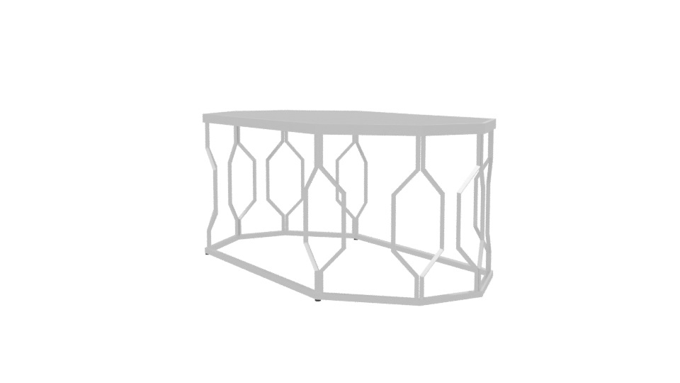Elegant Modern Coffee Table 3D - Professional 3D Model Render 7